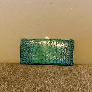 Lodis framed wallet clutch